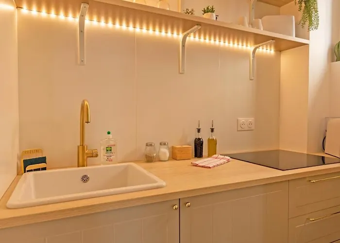 Le Nid Hyper-centre - Stadium - Parking&wifi Apartment *